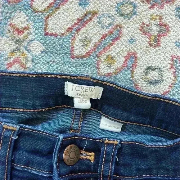 J Crew dark rinse jeans - Picture 2 of 4